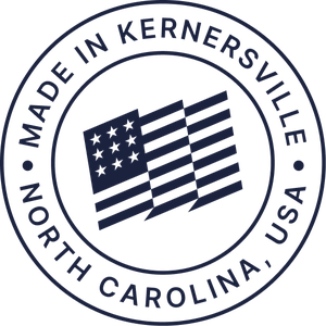 Made in Kernersville, North Carolina, USA